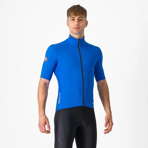 CASTELLI ( カステリ ) 半袖ジャージ PERFETTO RoS 2 WIND JERSEY ( ペルフェット RoS 2 ウィンド ジャージ  ) アズーロイタリア M | 自転車・パーツ・ウェア通販 | ワイズロードオンライン