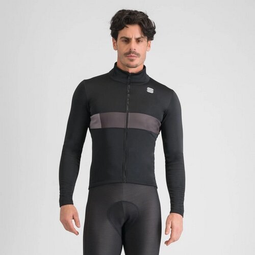 Fanatics 長袖ジャケット 黒 青アクセント aa-2985.jpg