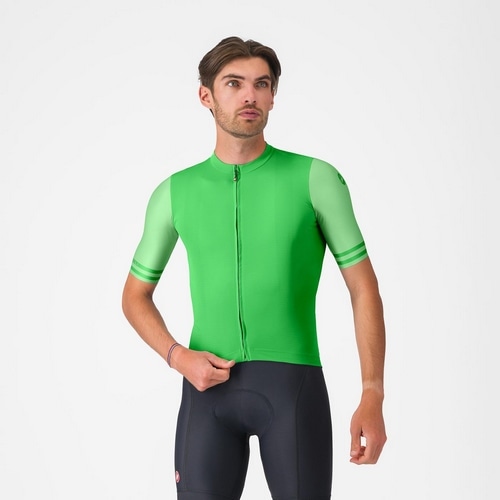 CASTELLI ( カステリ ) 半袖ジャージ PROLOGO LITE 2 JERSEY ( プロロゴ ライト 2 ジャージ ) ケリーグリーン M