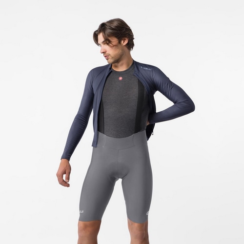 まさENDLESS エンドレス サーマルビブショーツ XSサイズ 裏起毛 CASTELLI ( カステリ ) ビブショーツ ESPRESSO THERMAL BIBSHORT