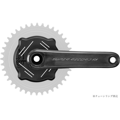 Campagnolo SUPER RECORD クランク CAMPAGNOLO 「カンパニョーロ」 SUPER RECORD 53-39T 170mm クランク