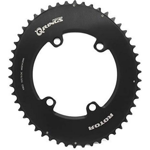  ROTOR SYSTEM ( ローターシステム ) チェーンリング AERO OVAL Q RING OUTER ( エアロ オーバル Q リングアウター ) ブラック 110X4 50T 