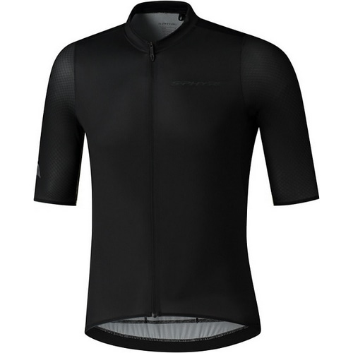  SHIMANO ( シマノ ) ウェア 半袖ジャージ S-PHYRE LEGGERA JERSEY ( エスファイア レッジェーラ ジャージ ) ブラック/ライムイエロー M 