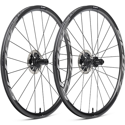  SCOPE CYCLING ( スコープ サイクリング ) ロードバイク用ディスクホイール R3.A DISC TLR 前後セット ( R3 オールロード ディスクブレーキ チューブレスレディ  ) ホワイト シマノフリー 