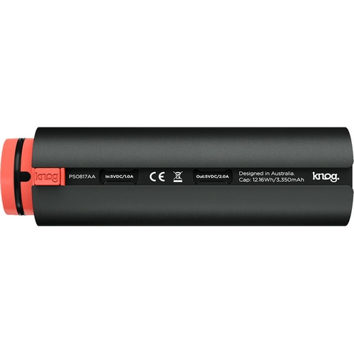  knog. ( ノグ ) ライトリペアパーツ・バッテリー PWR BANK S 3350 MAH ブラック 