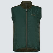 OAKLEY ( �I�[�N���[ ) �x�X�g�E�W�� ELEMENTS INSULATED VEST ( �G�������c �C���X���C�e�b�h �x�X�g ) �_�[�N�u���b�V�� / �n���^�[�O���[�� M