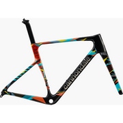 CANNONDALE ( �L���m���f�[�� ) ���[�h�t���[�� SUPERSIX EVO LAB71 FRAMESET ( �X�[�p�[�V�b�N�X �G�{ LAB71 �t���[���Z�b�g ) Black with WOW colors 54 ( �g���ڈ�175cm�O�� )