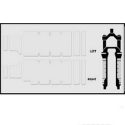 LIZARD-SKINS ( ���U�[�h�X�L���Y ) �t���[���v���e�N�^�[ FORK PROTECTOR ( �t�H�[�N �v���e�N�^�[ ) �N���A