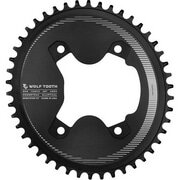 WOLFTOOTH ( EtgD[X ) `F[O OVAL 110 BCD ASYMMETRIC 4-BOLT AERO CHAINRING FOR GRX CRANK DROP-STOP ST/46T