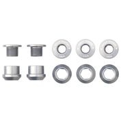 WOLFTOOTH ( EtgD[X ) `F[O Set of 5 Chainring Bolts+Nuts for 1X [Vo[ 6MM-5