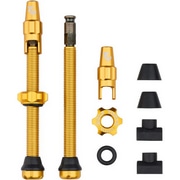 WOLFTOOTH ( �E���t�g�D�[�X ) �o���u���G�N�X�e���V���� TUBELESS VALVE STEM KIT FOR CLIK VALVE ( �`���[�u���X�o���u �X�e���L�b�g �N���b�N�o���u�p ) �S�[���h 60MM