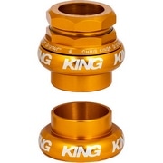 CHRIS KING ( クリスキング ) ヘッドパーツ GRIP NUT ( グリップ ナット ) GOLD ( シルバーロゴ ) 1" ( STD )
