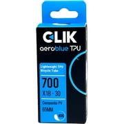 CLIK VALVE ( �N���b�N�o���u ) �`���[�u AEROBLUE TPU TUBE ( �G�A���u���[ TPU �`���[�u ) 700X18-30 65MM