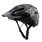 TROY LEE DESIGNS ( トロイリー デザインズ ) スポーツヘルメット A1 DRONE ( A1 ドローン ) ブラック/シルバー YOUTH XS ( 48-54cm )