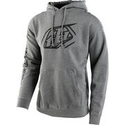 TROY LEE DESIGNS ( トロイリー デザインズ ) Tシャツ・カジュアルウェア PULLOVER HOODIE ( プルオーバー フーディー ) クロップドバッジ-ガンメタルヘザー S