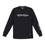 TROY LEE DESIGNS ( �g���C���[ �f�U�C���Y ) �s�V���c�E�J�W���A���E�F�A SKYLINE LS RIDE TEE ( �X�J�C���C�� �����O�X���[�u ���C�h�e�B�[ ) �V�O�l�[�`���[ �u���b�N M