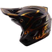 TROY LEE DESIGNS ( �g���C���[ �f�U�C���Y ) �t���t�F�C�X�w�����b�g STAGE STUNT HELMET ( �X�e�[�W �X�^���g �w�����b�g ) �s���X�g���C�v �u���b�N XL/2X