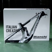 BIANCHI ( �r�A���L ) �}�E���e���o�C�N�t���[�� METHANOL CV Frame Set ( ���^�m�[�� CV �t���[���Z�b�g ) ML 38 (�g���ڈ�165cm�O��) ����A������