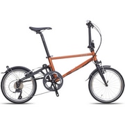 TYRELL ( タイレル ) 折りたたみ自転車 IVE ( イヴ ) ヘイジーブルー＆グロスブラック ワンサイズ(適応身長目安160-180cm)