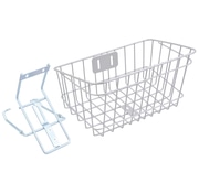 ダイキ 前かご CC-ATB-3 キャリア付カゴ シルバー