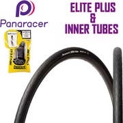 【セット商品】PANARACER ( パナレーサー ) クリンチャー & チューブ 2本セット New Elite Plus & チューブ セット ブラック 700×23C/仏式48mm