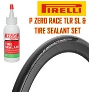 PIRELLI ( ピレリ ) チューブレス P ZERO RACE SL TLR EC SEALANT （ Pゼロレース ） ブラック タイヤ前後セット