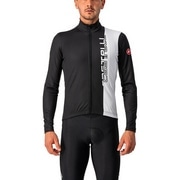 CASTELLI ( �J�X�e�� ) �����W���[�W �z�J TRAGUARDO JERSEY FZ LS ( �g���K�[�h �W���[�W FZ �����O�X���[�u ) 085�u���b�N/�z���C�g S