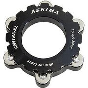 【訳アリ品】 ASHIMA ( アシマ ) ディスクブレーキアダプター AC03-2 セントラ XL ブラック シマノ用