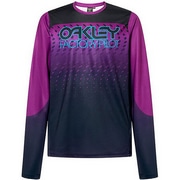 OAKLEY ( �I�[�N���[ ) �����W���[�W SEEKER GRADIENT LS JERSEY �y�I�����C���ꔄ�z ( �V�[�J�[ �O���f�B�G���g �����O�X���[�u�W���[�W ) �O���f�B�G���g�G���v�X�p�[�v�� M