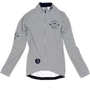 7-ITA ( ZuACeBG[ ) W[W POLKA STRIPE LADY LS JERSEY yAEgbgiz ( |JXgCv fB[X OX[uW[W ) zCg/lCr[ S fB[X
