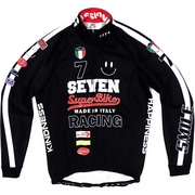 7-ITA ( ZuACeBG[ ) WPbg SUPER RACING SMILE JACKET yAEgbgiz ( X[p[[VOX}C WPbg ) ubN L