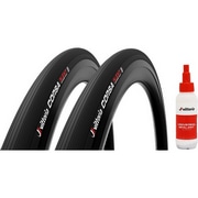 VITTORIA ( �r�b�g���A ) �`���[�u���X CORSA NEXT TLR G2.0 �u���b�N 700X28 2�{�Z�b�g�{���j�o�[�T���`���[�u���X�^�C���V�[�����g 1�{ ���ʌ������