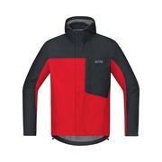 GORE WEAR ( �S�A�E�F�A ) ���C���E�F�A C3 GORE-TEX PACLITE (R) HOODED JACKET ( �S�A�e�b�N�X �p�b�N���C�g �t�[�f�B�b�h �W���P�b�g ) ���b�h/�u���b�N L ( EU�T�C�Y ) �y �A�E�g���b�g���� �z