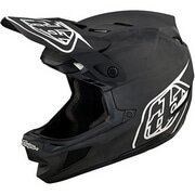 TROY LEE DESIGNS ( トロイリー デザインズ ) フルフェイスヘルメット D4 CARBON MIPS ( D4 カーボンミップス ) ステルス ブラック / シルバー V2 M ( 57-58cm )