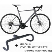 CORRATEC ( RebN ) [hoCN R.T.CARBON ( RT J[{ ) 105 Di2 R7170 / WH-RS171 + ITM CH1R s[XJ[{nhXe }bgO[/CgO[ 53 (gڈ170cmO)