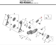 SHIMANO SMALL ( V}m ) yAp[c RD-RX805-GS BWNN~