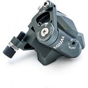 グロータック EQUAL 機械式ディスクブレーキ 黒 フラットマウント 機械式ディスクブレーキキャリパーセット │ GROWTAC