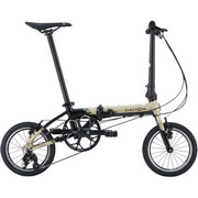DAHON ( ダホン ) 折りたたみ自転車 K3 シャンパン / ブラック 2022年モデル