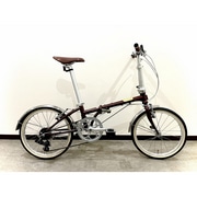 DAHON ( ダホン ) 折りたたみ自転車 BOARDWALK D7 ( ボードウォーク D7 ) チョコレート 20インチ ( 適正身長145-195cm前後 )