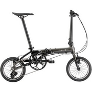 DAHON ( ダホン ) 折りたたみ自転車 K3 ガンメタル/ブラック 14インチ ( 適正身長145-180cm前後 )