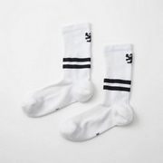 KAPELMUUR ( �J�y���~���[�� ) �\�b�N�X �T�C�N���\�b�N�X �X�g���C�v �z���C�g M ( 25-28cm )