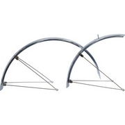 RITEWAY ( CgEFC ) DEtF_[ DOUBLE STAY CROSS BIKE FULL FENDER ( _uXe[ NXoCN ttF_[ ) Vo[ 700CX35MM