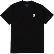 CHROME ( N[ ) sVcEJWAEFA LIMESTONE CAVE TEE STACKED LOGO ( CXg[ P[u eB[ X^bN S ) ubN M