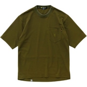 KAPELMUUR ( カペルミュール ) Tシャツ・カジュアルウェア 半袖ドライリブ Tシャツ オリーブ M