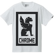 CHROME ( クローム ) Ｔシャツ・カジュアルウェア BIG LOCKUP TEE ( ビッグ ロックアップ ティー ) ホワイト XL