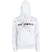 DE ROSA ( �f���[�U ) �s�V���c�E�J�W���A���E�F�A HOODIE LOGO VIPERHAZE ( �t�[�f�B ���S ���@�C�p�[�w�C�Y ) �z���C�g M