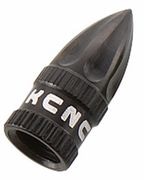 KCNC ( ケーシーエヌシー ) ブラック 仏式 バルブキャップ