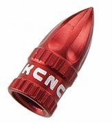 KCNC ( ケーシーエヌシー ) レッド 仏式 バルブキャップ
