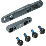 CRODER ( �N���[�_�[ ) �f�B�X�N�u���[�L�A�_�v�^�[ FMA-16FRP FLAT MOUNT ADAPTOR KIT (FRONT+REAR) �O���[ 160mm