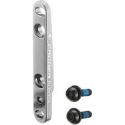 CRODER ( �N���[�_�[ ) �f�B�X�N�u���[�L�A�_�v�^�[ FMA-16FP FLAT MOUNT ADAPTOR FRONT ( FMA-16FP �t���b�g�}�E���g�A�_�v�^�[ �t�����g ) �V���o�[ 160mm